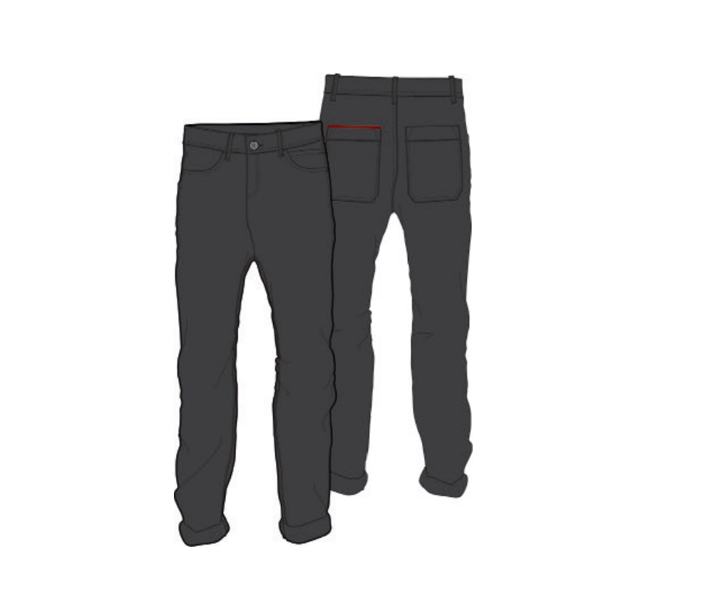 Boys Grey Trousers Senior School