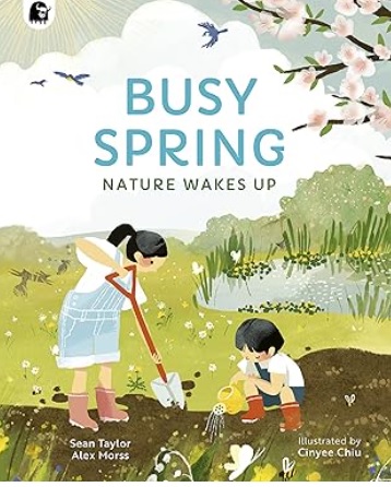 BUSY SPRING NATURE WAKES UP