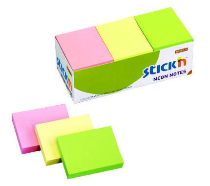 Stick N neon notes  38X50 100 sheets