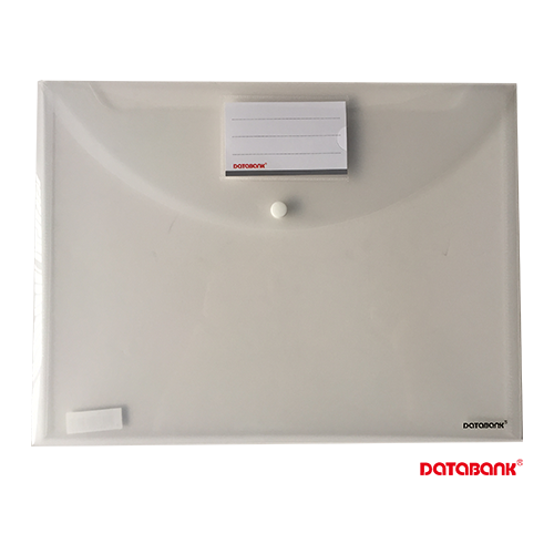 Databank button file A4+ clear