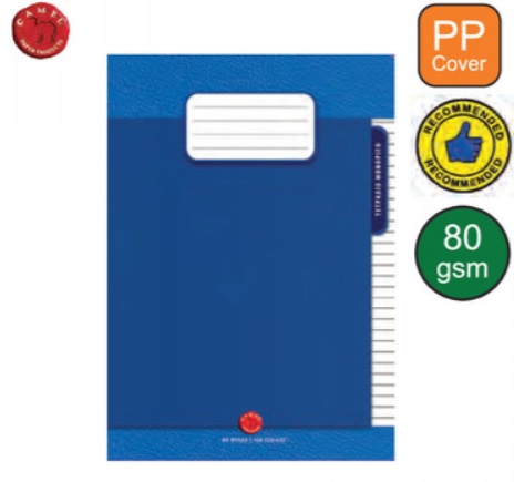 Camel exercise book with pp cover -A4, 60 sheets