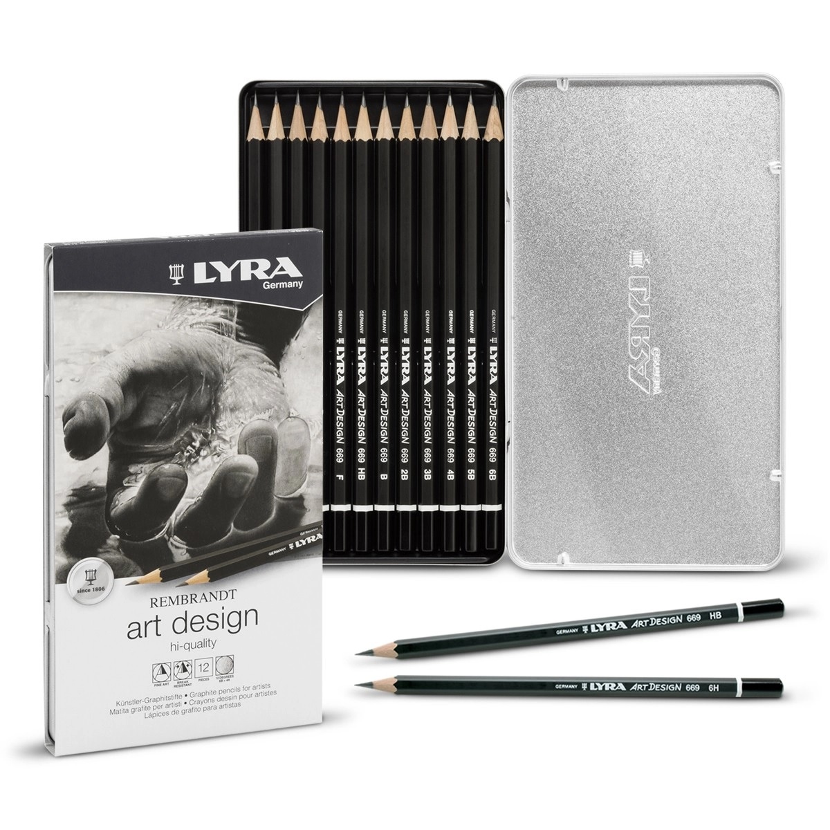 Lyra art design pencils 12 pcs
